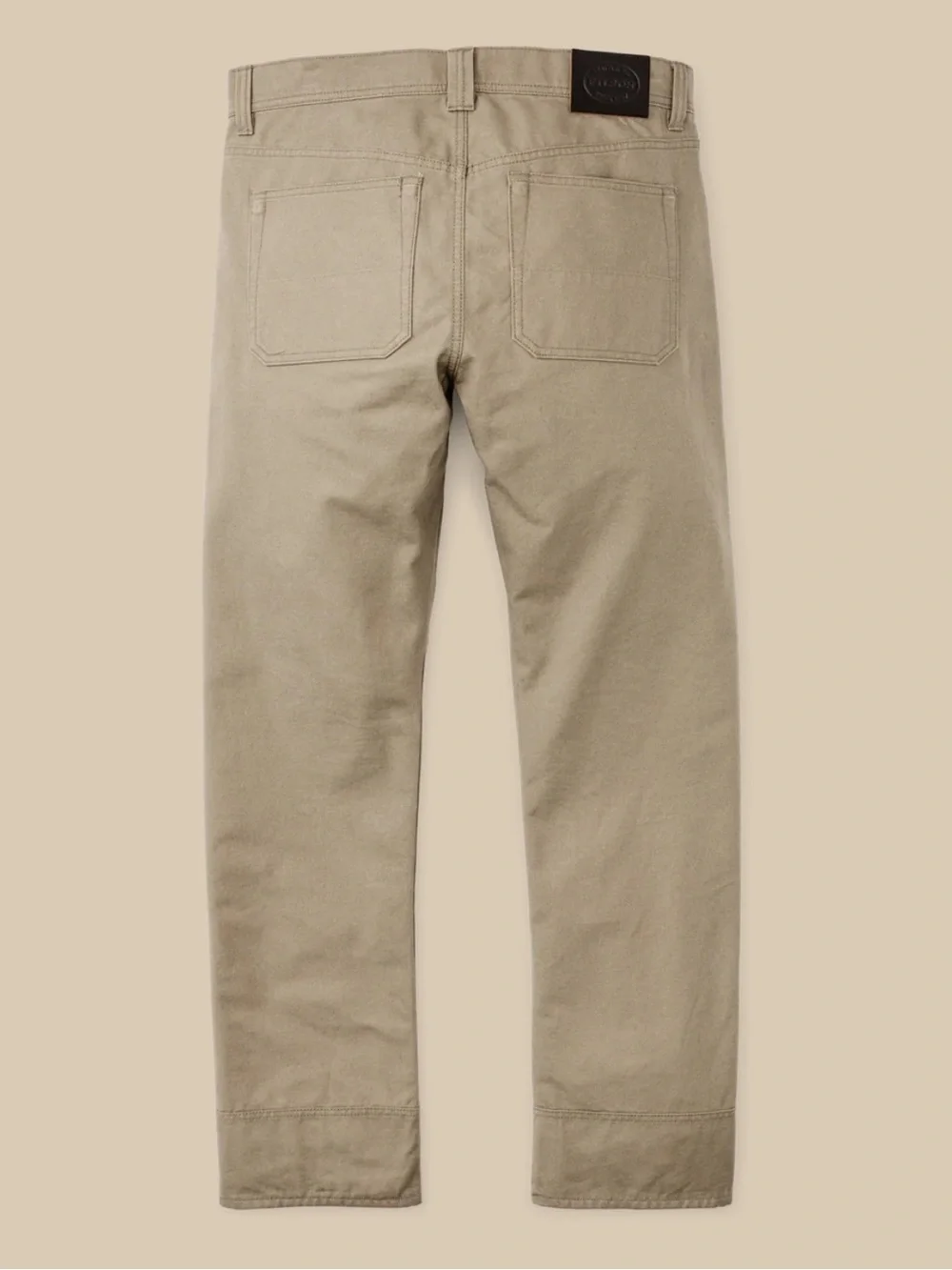 Filson Dry Tin Cloth 11.5 Oz 5-Pocket Pant Khaki Canvas Workwear Pant 34x34